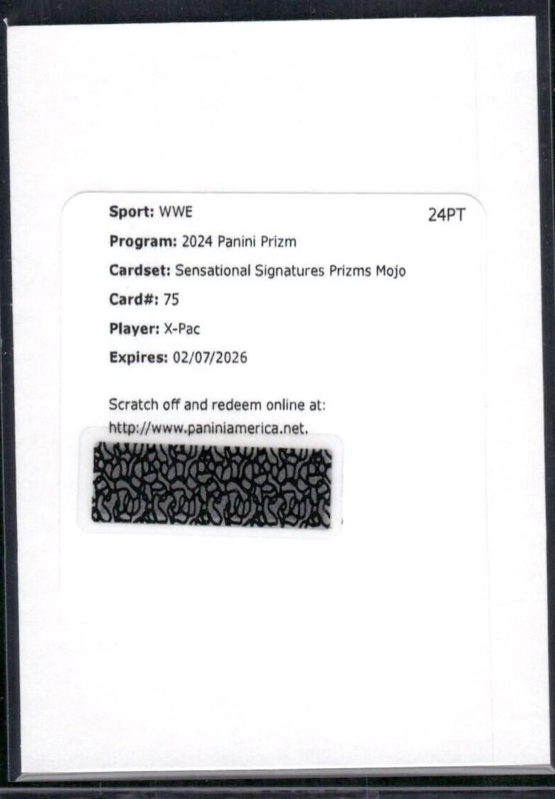 X-Pac [Mojo] #SS-XPA