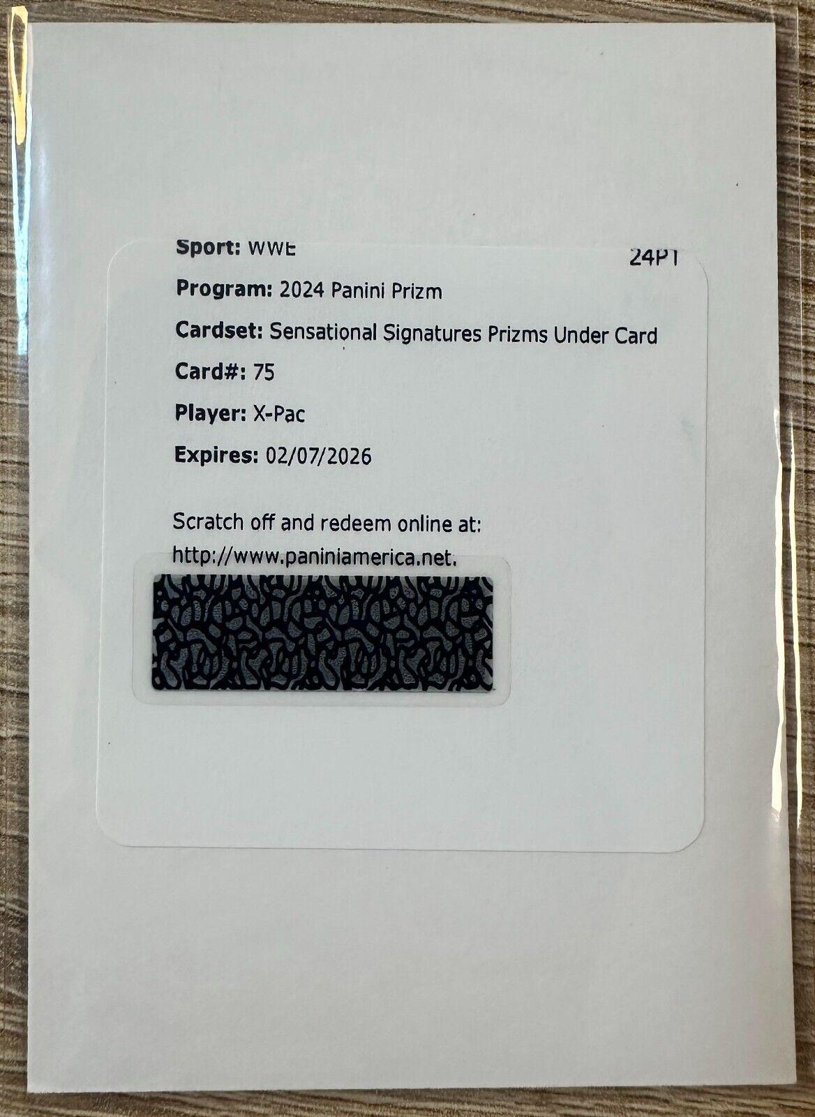X-Pac [Under Card] #SS-XPA