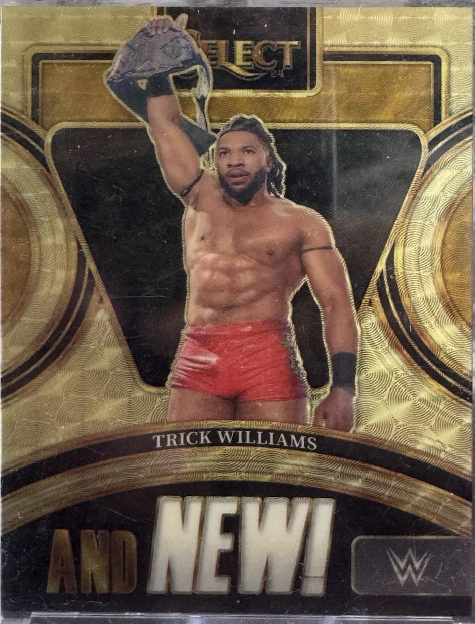 Trick Williams [Gold Vinyl Prizm] #17