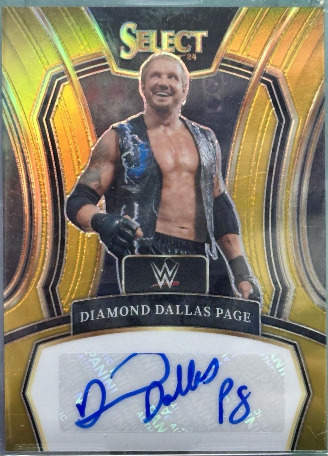 Diamond Dallas Page [Gold Prizm] #16