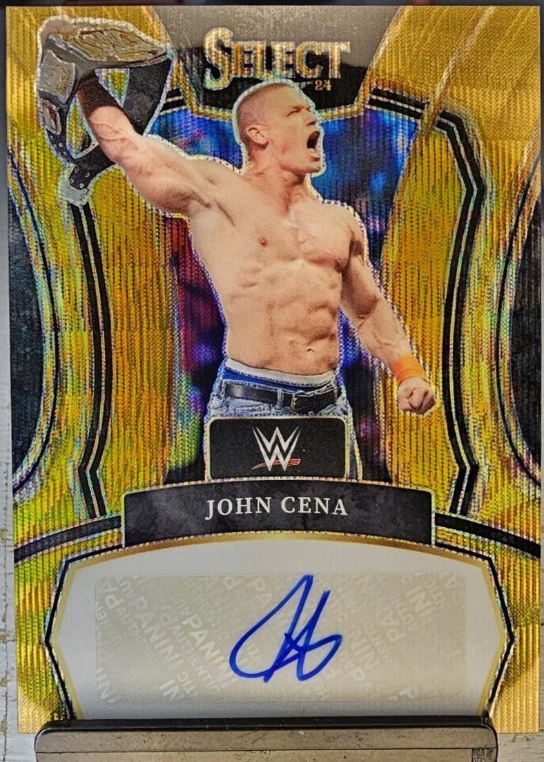 John Cena [Wave Gold Prizm] #20