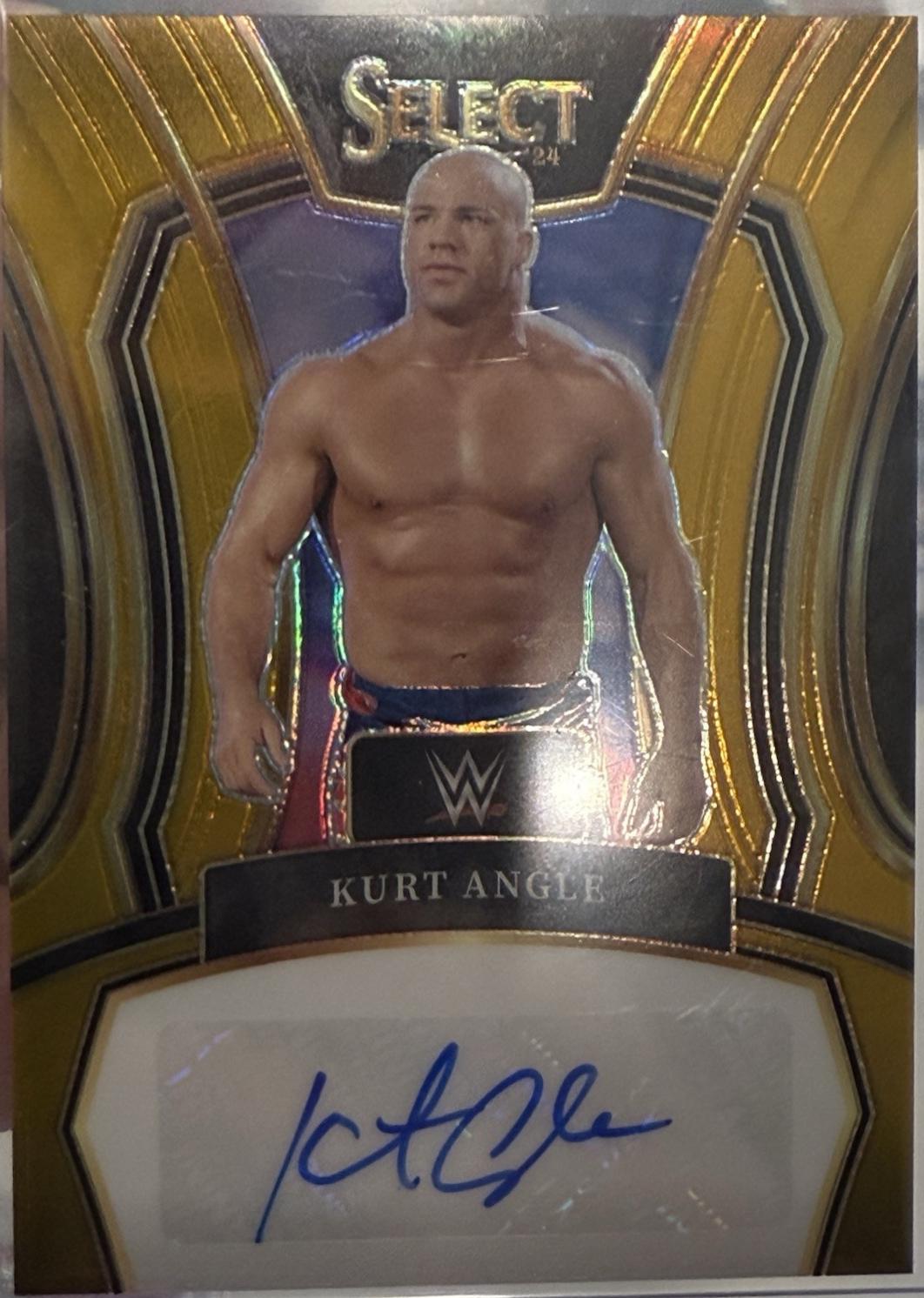 Kurt Angle [Gold Prizm] #15