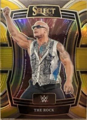 The Rock [Gold Prizm] #26