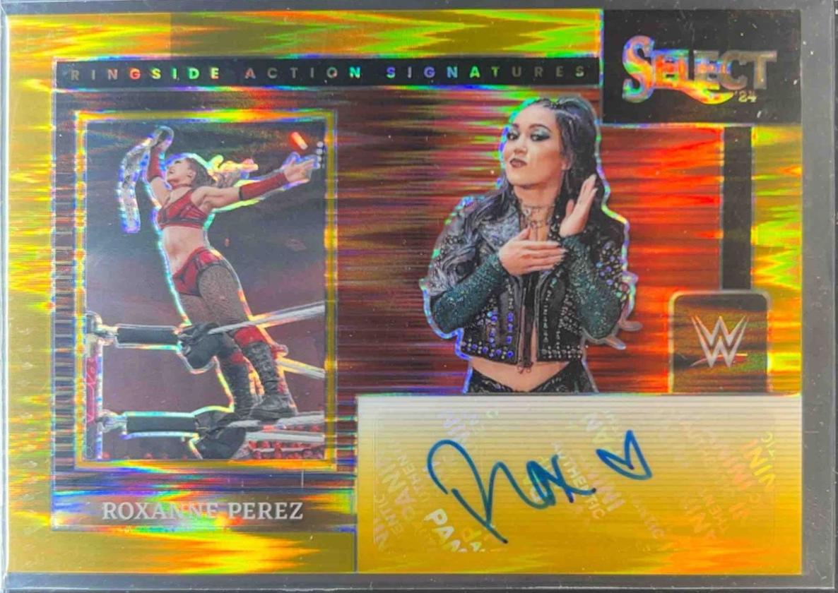 Roxanne Perez [Gold Flash Prizm] #6