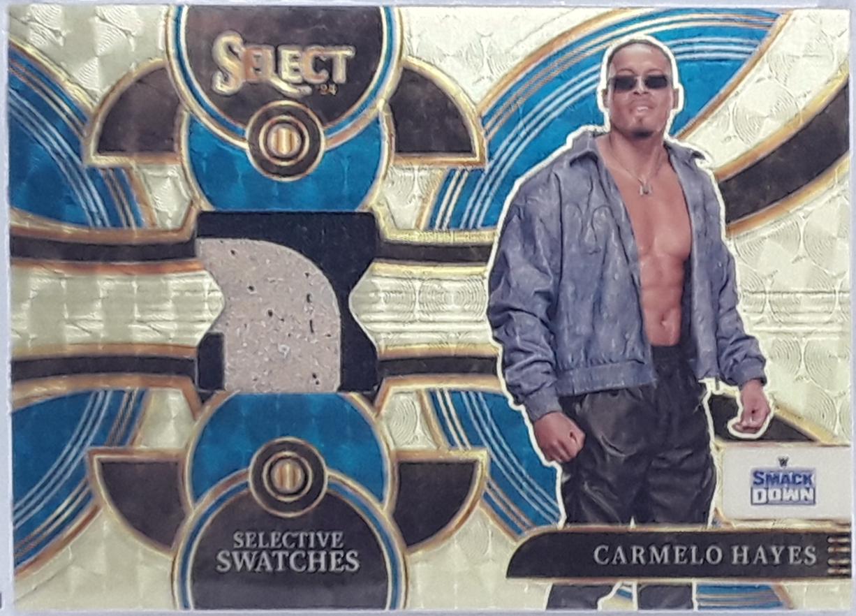 Carmelo Hayes [Gold Vinyl Prizm] #SW-CHS