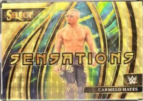 Carmelo Hayes [Gold Vinyl Prizm] #18
