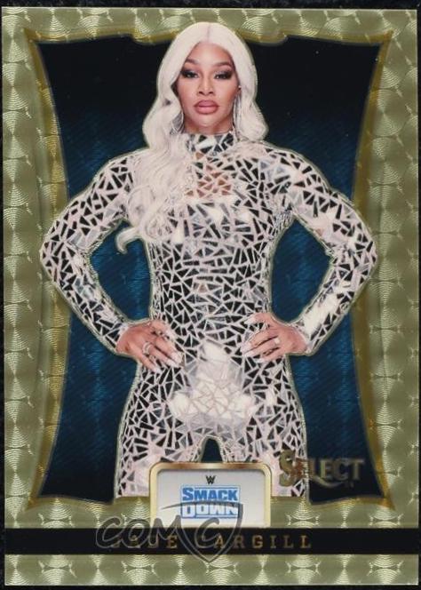Jade Cargill [Gold Vinyl Prizm] #9