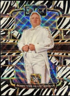Bobby The Brain Heenan [Zebra Prizm] #39