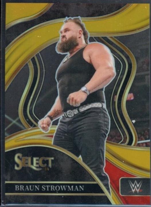 Braun Strowman [Gold Prizm] #220