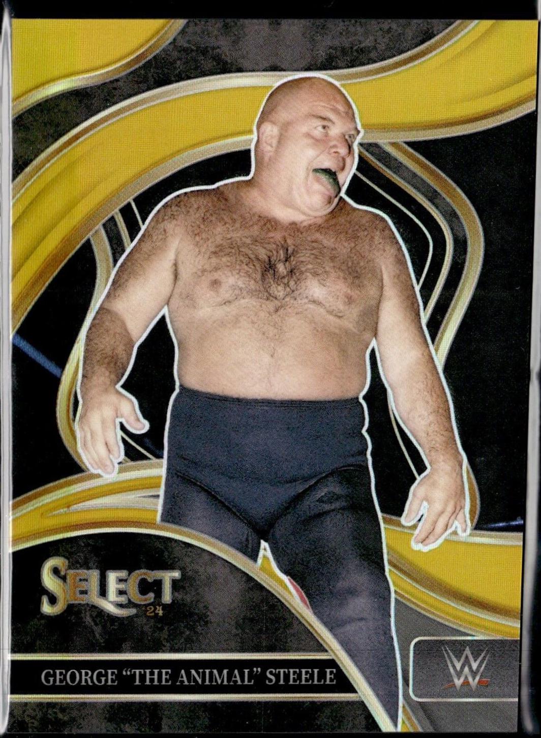 George The Animal Steele [Gold Prizm] #224