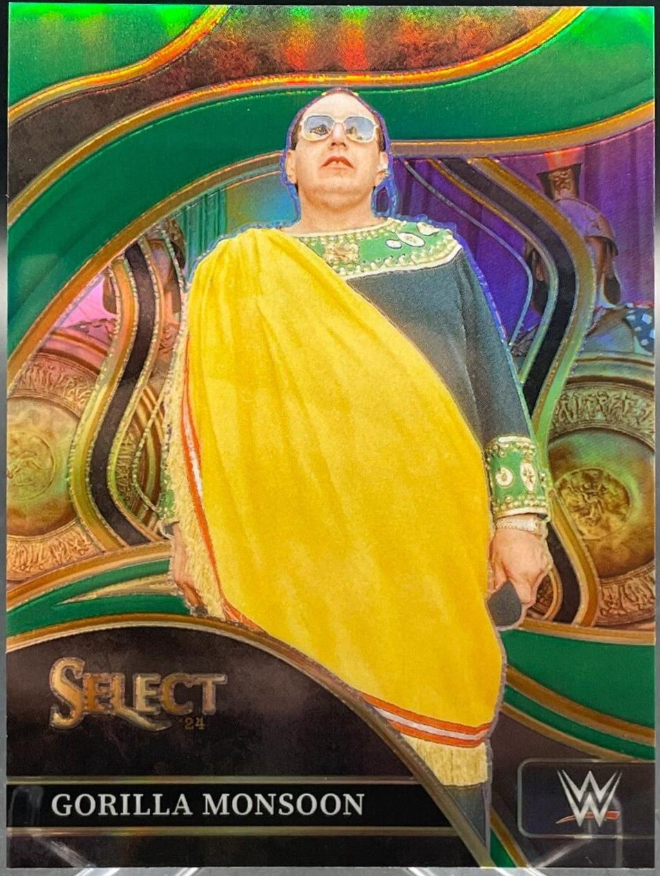 Gorilla Monsoon [Green Prizm] #234