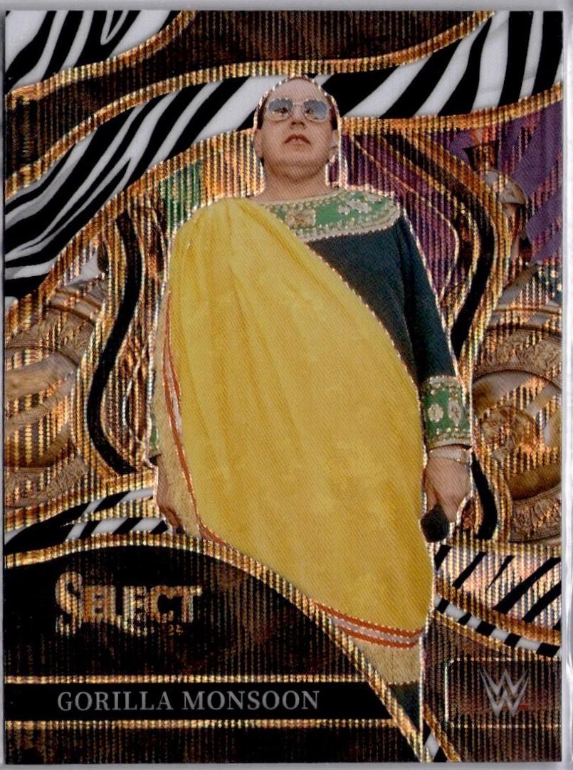 Gorilla Monsoon [Zebra Prizm] #234