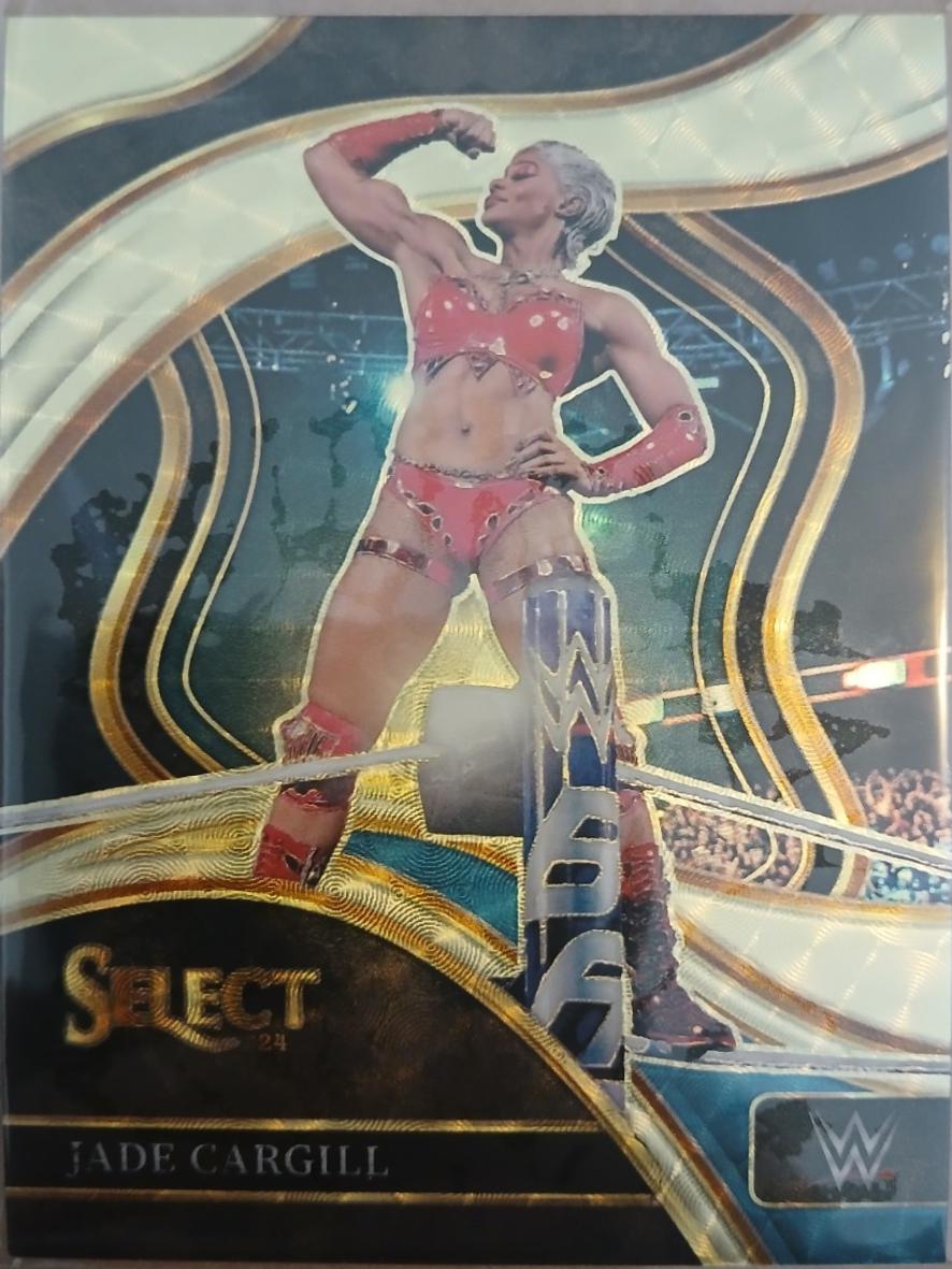 Jade Cargill [Gold Vinyl Prizm] #216