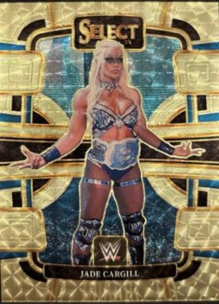 Jade Cargill [Gold Vinyl Prizm] #54