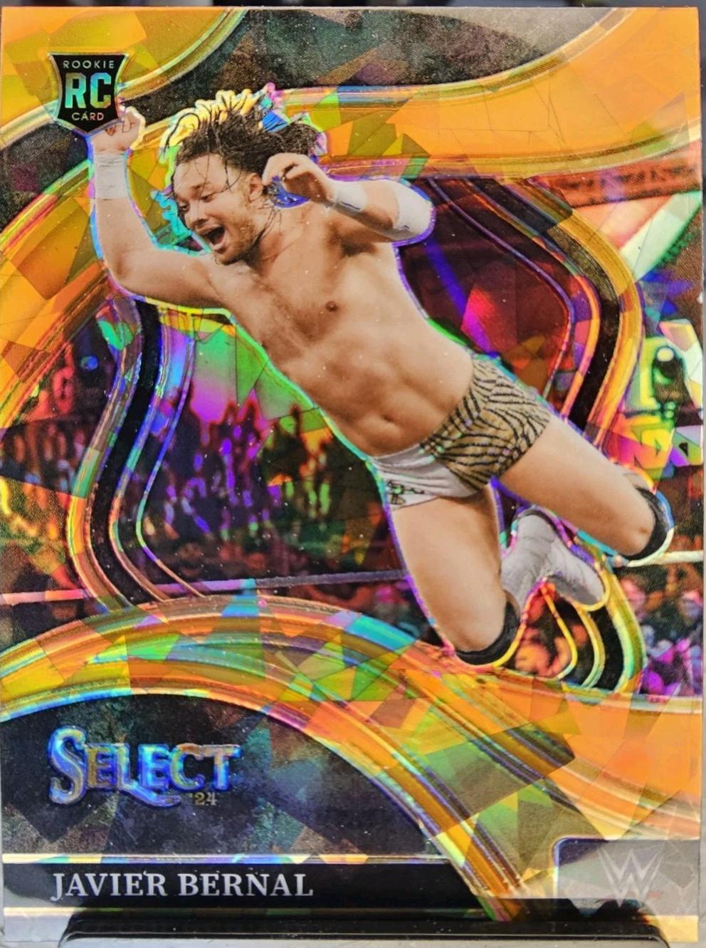Javier Bernal [Ice Orange Prizm] #246
