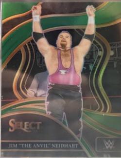 Jim The Anvil Neidhart [Green Prizm] #266