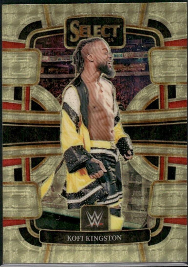 Kofi Kingston [Gold Vinyl Prizm] #90