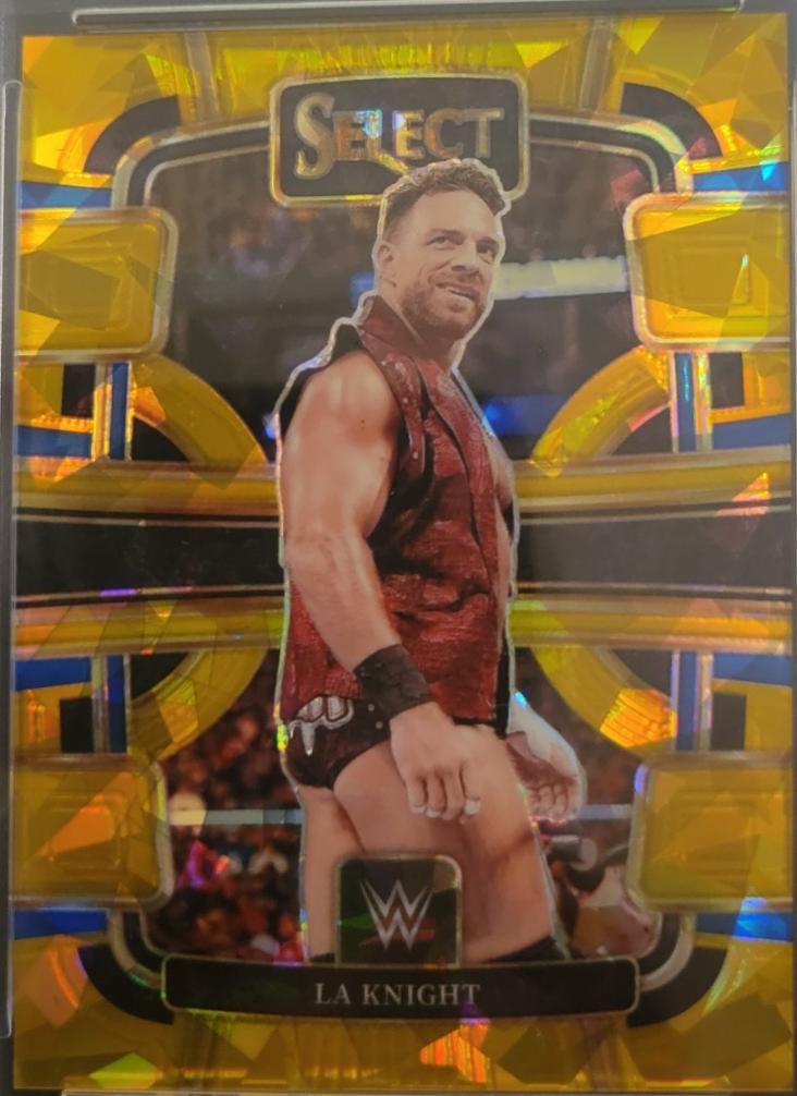 LA Knight [Ice Gold Prizm] #74