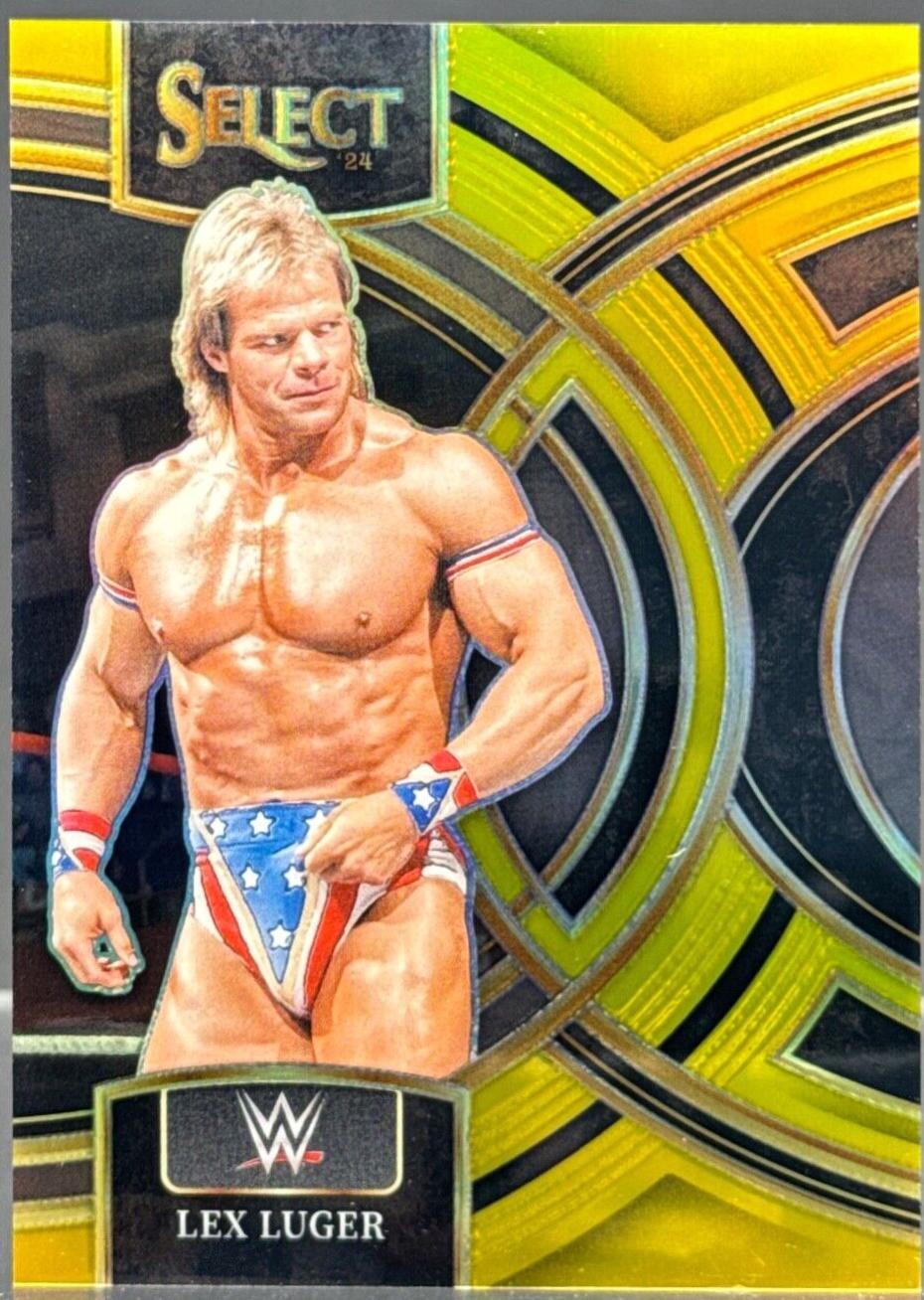 Lex Luger [Gold Prizm] #180