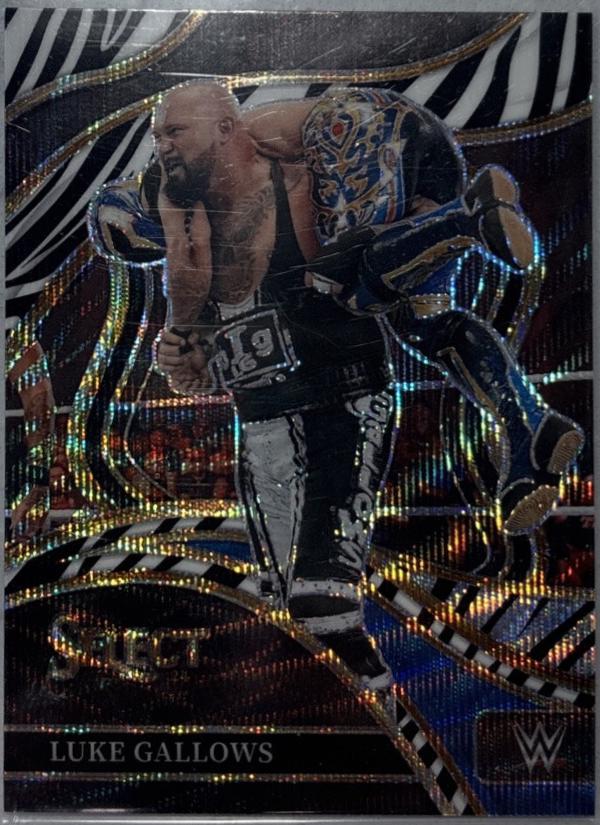 Luke Gallows [Zebra Prizm] #297