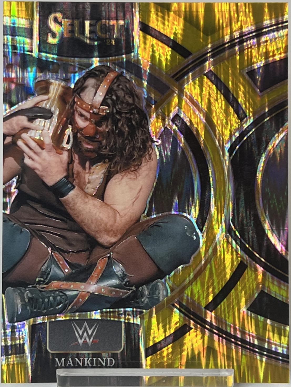 Mankind [Gold Flash Prizm] #102
