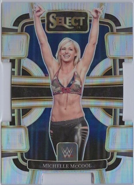 Michelle McCool [Silver Prizm Die-Cut] #53