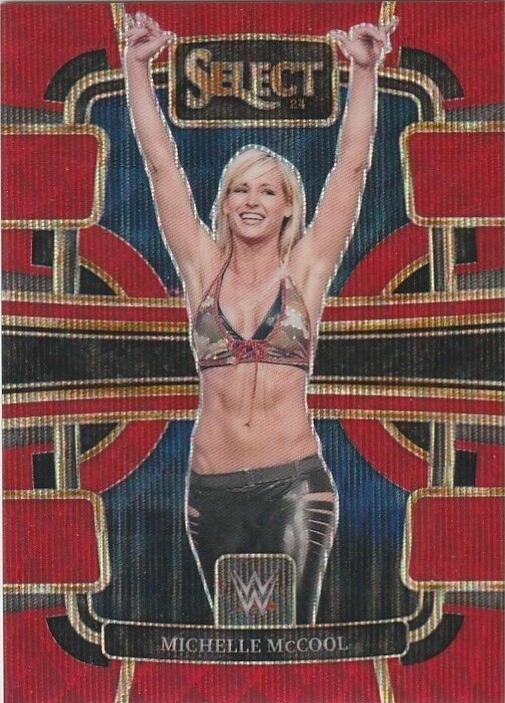 Michelle McCool [Wave Red Prizm] #53