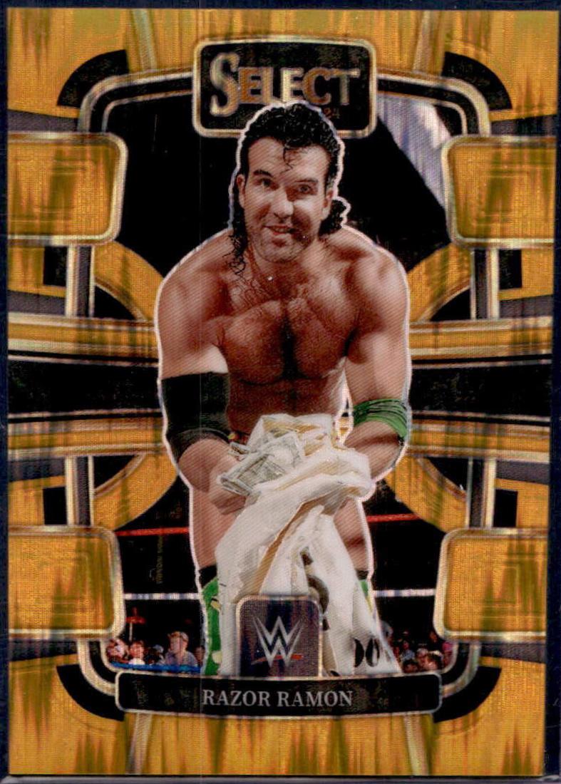 Razor Ramon [Gold Flash Prizm] #83