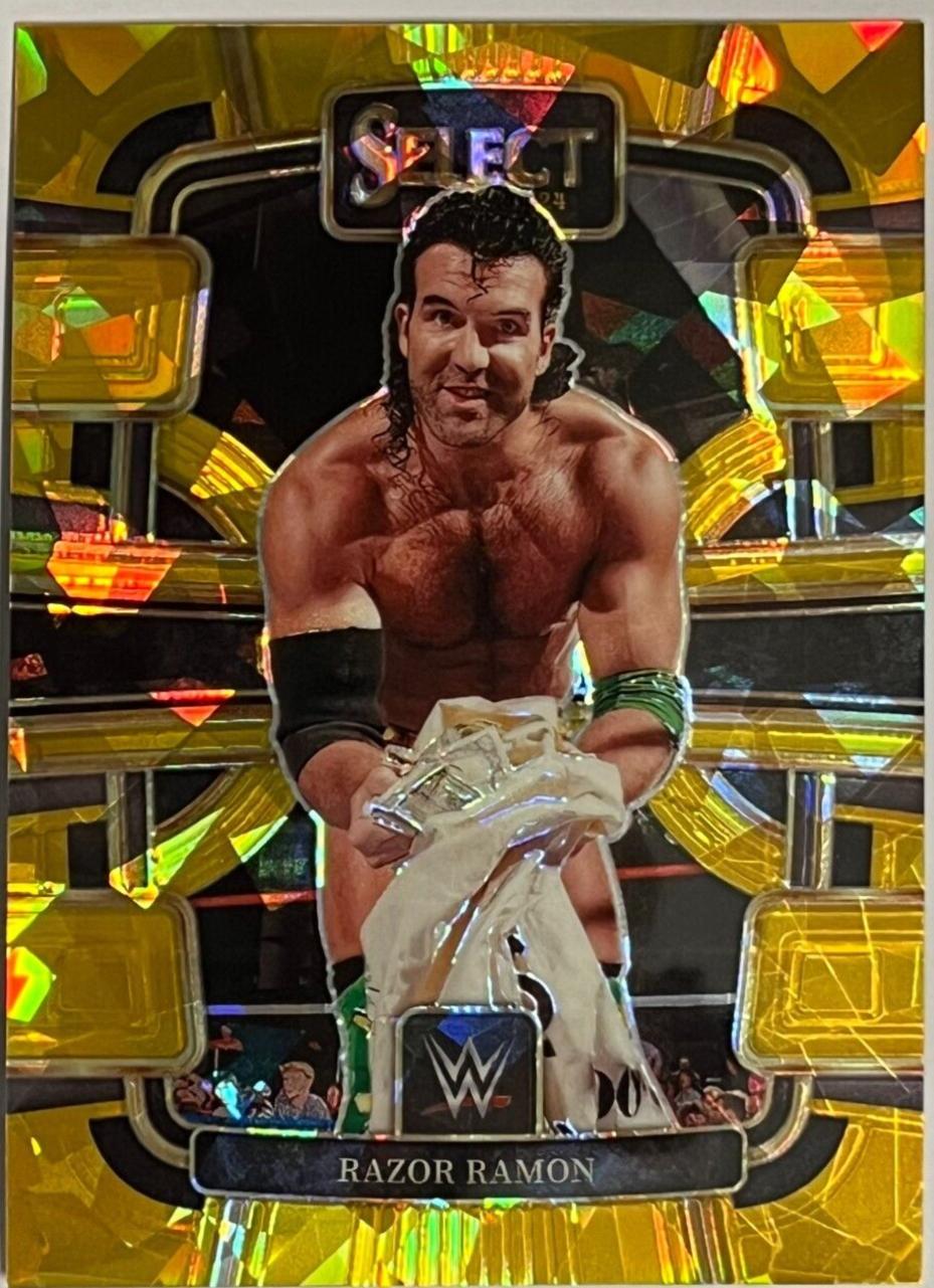Razor Ramon [Ice Gold Prizm] #83