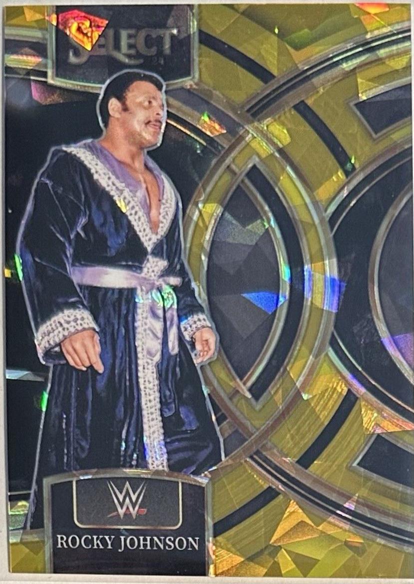 Rocky Johnson [Gold Prizm] #144
