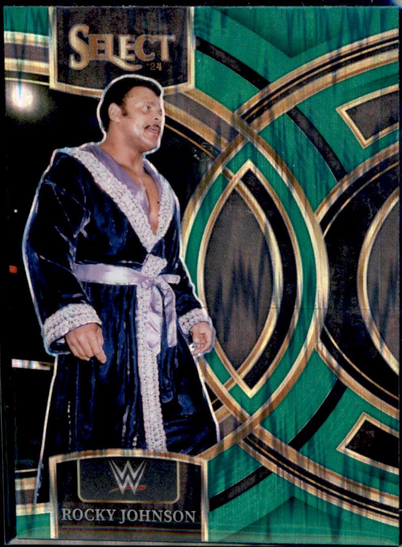 Rocky Johnson [Green Flash Prizm] #144