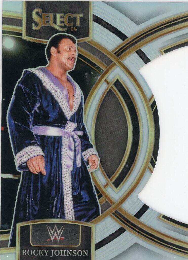 Rocky Johnson [Silver Prizm Die-Cut] #144
