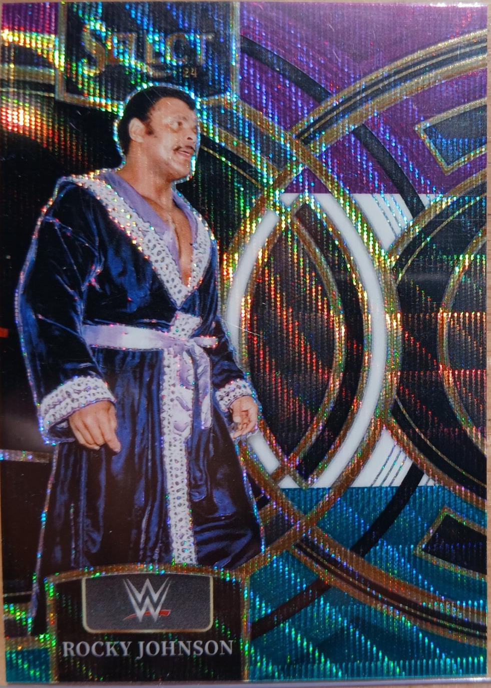 Rocky Johnson [Tri-Color Prizm] #144