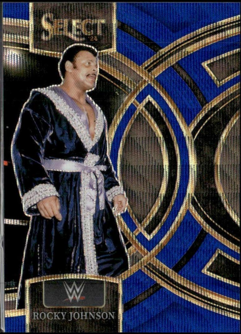 Rocky Johnson [Wave Blue Prizm] #144