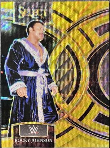 Rocky Johnson [Wave Gold Prizm] #144