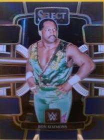 Ron Simmons [Black Blue Prizm] #15