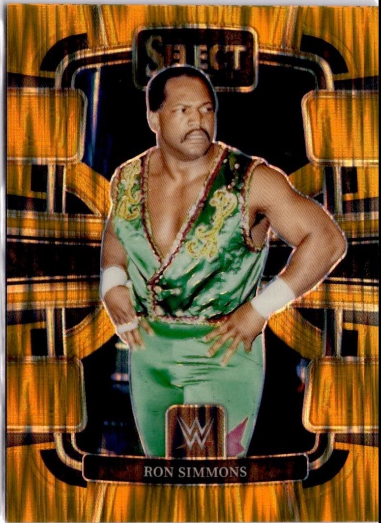 Ron Simmons [Gold Flash Prizm] #15