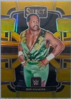 Ron Simmons [Gold Prizm] #15