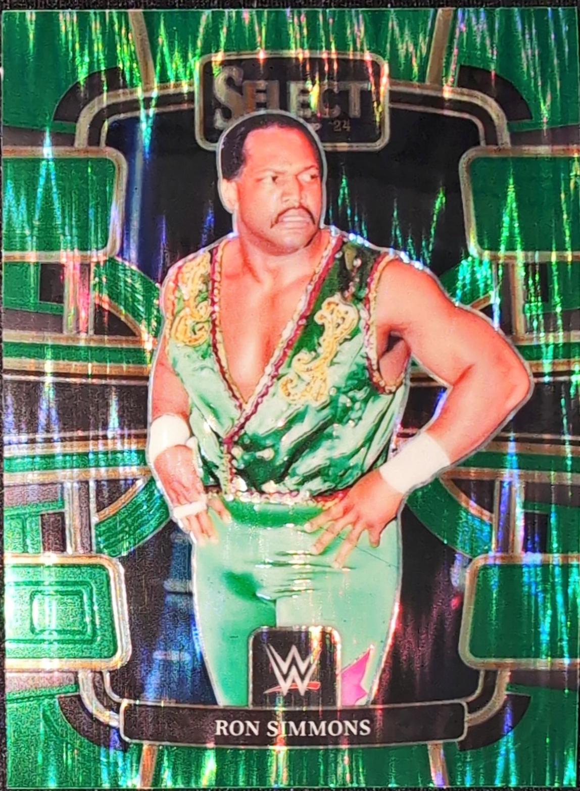 Ron Simmons [Green Flash Prizm] #15