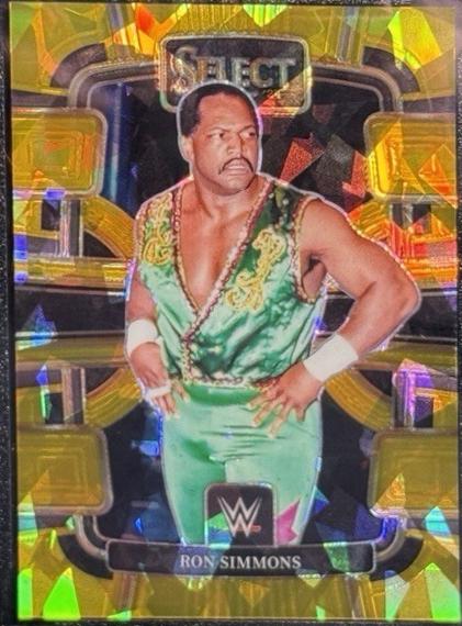 Ron Simmons [Ice Gold Prizm] #15