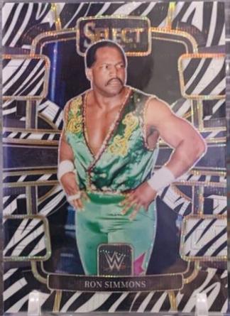 Ron Simmons [Zebra Prizm] #15