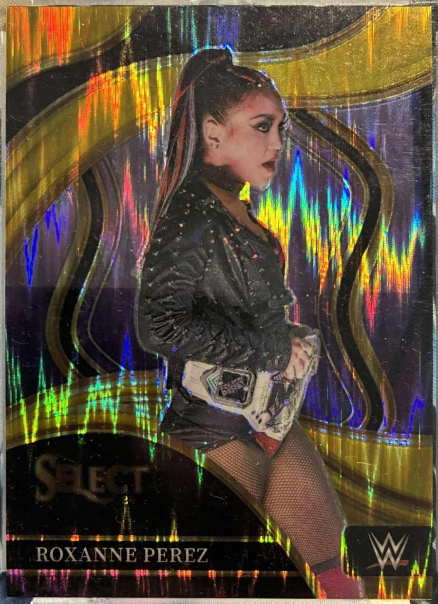 Roxanne Perez [Gold Flash Prizm] #251