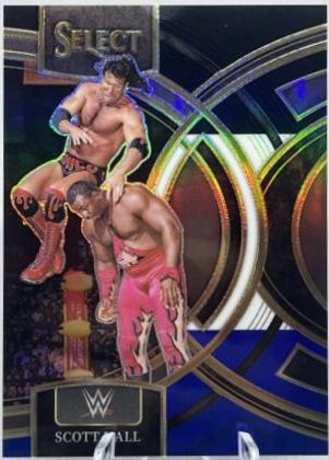 Scott Hall [Black Blue Prizm] #174