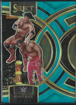 Scott Hall [Blue Prizm] #174