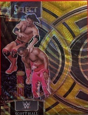 Scott Hall [Wave Gold Prizm] #174