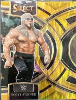 Scott Steiner [Gold Flash Prizm] #184