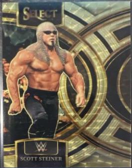 Scott Steiner [Gold Vinyl Prizm] #184