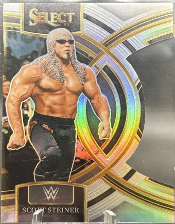 Scott Steiner [Silver Prizm Die-Cut] #184