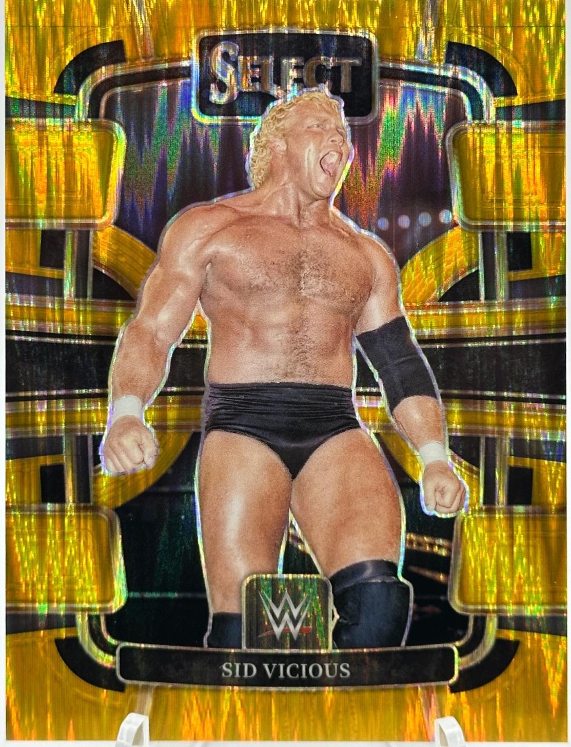 Sid Vicious [Gold Flash Prizm] #35
