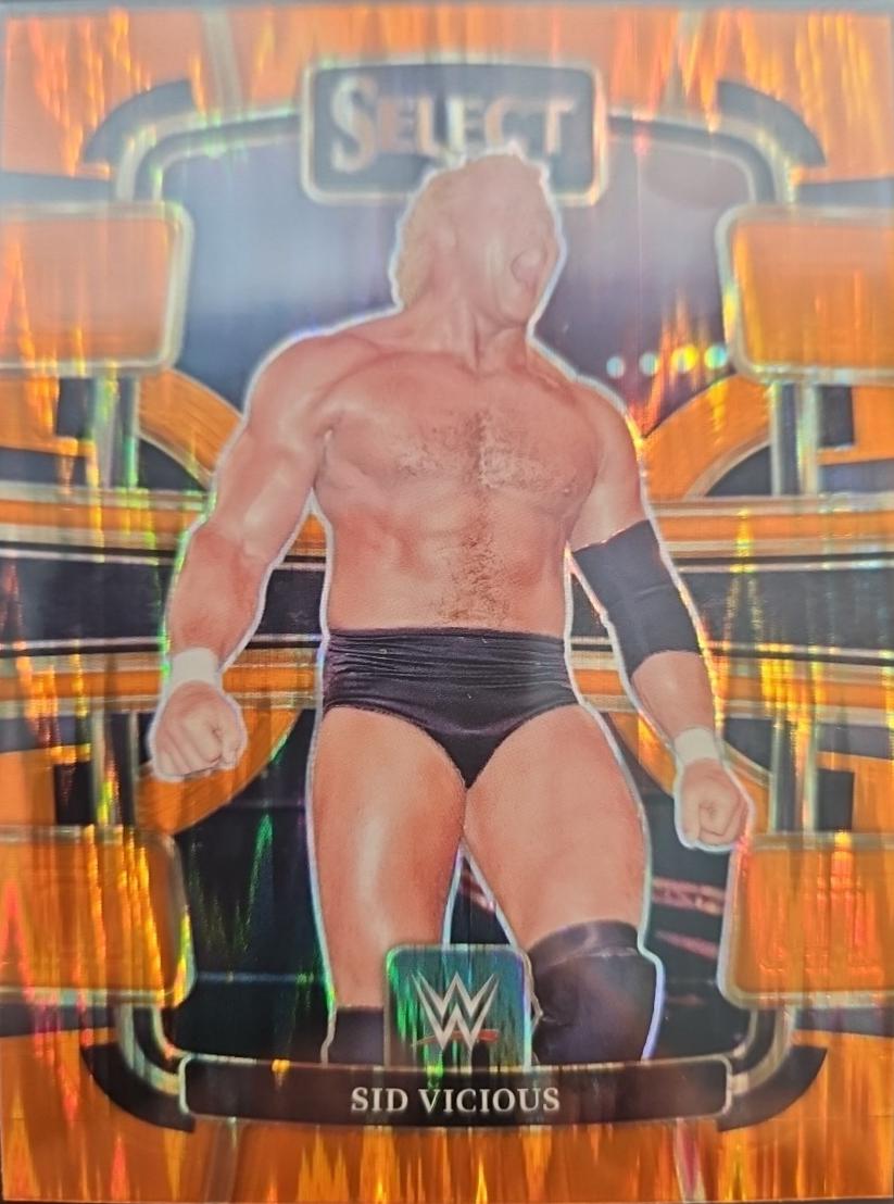 Sid Vicious [Orange Flash Prizm] #35